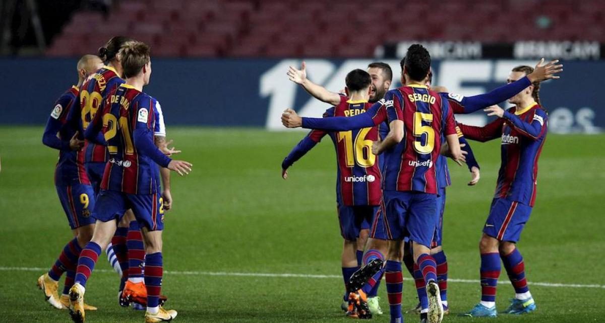 Barcelona vật vã vào chung kết trong ngày thiếu vắng Messi