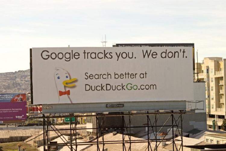 Duck Duck Go and Google