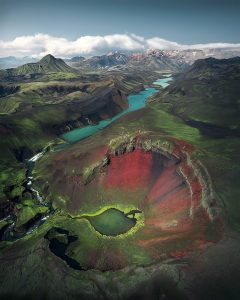 Miệng núi lửa: Iceland