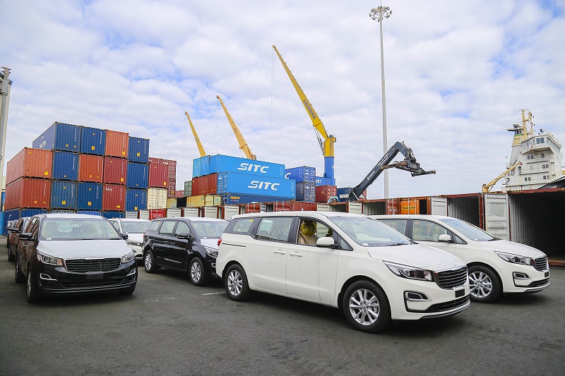 Xuất khẩu 1.400 ô tô, THACO hoàn thành mục tiêu năm 2020